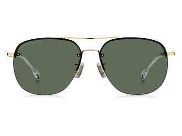 Men Hugo Boss Sunglasses: Boss 1286/F/SK - Gold - SpecSMART Eye Clinic (Front View)